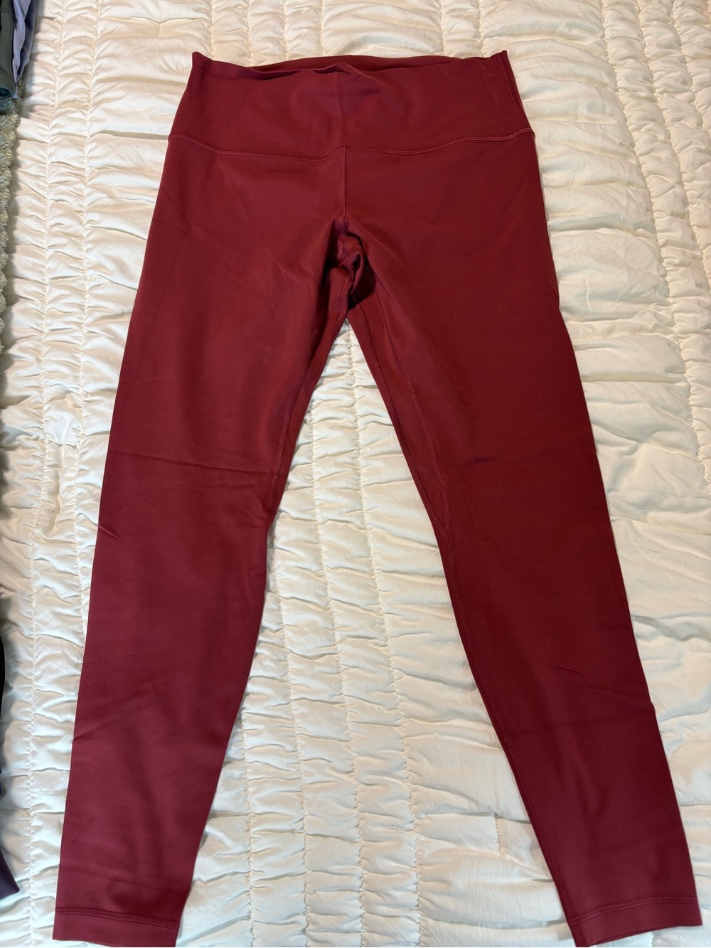 lululemon Align 25 Burgundy High-Rise Leggings